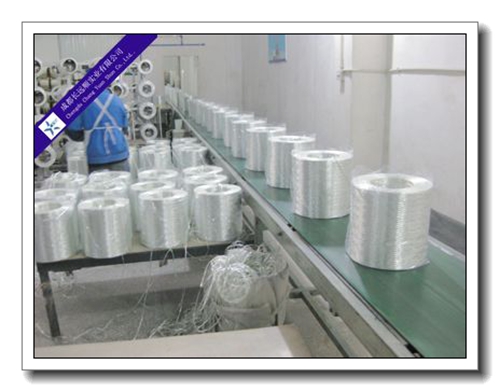 glass fiber producing line